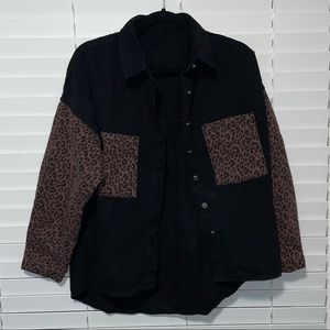 Cute leopard jacket